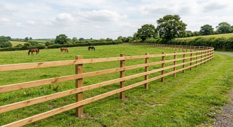 Horse Paddock Installation in Pearland, TX
