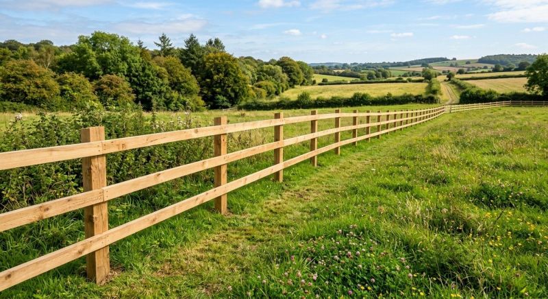 Rail Fence Installation in Roseville, CA