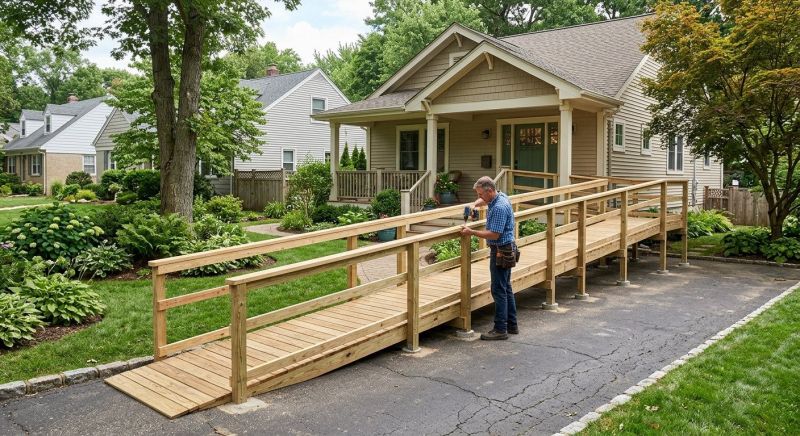 Ada Ramp Installation in Conroe, TX