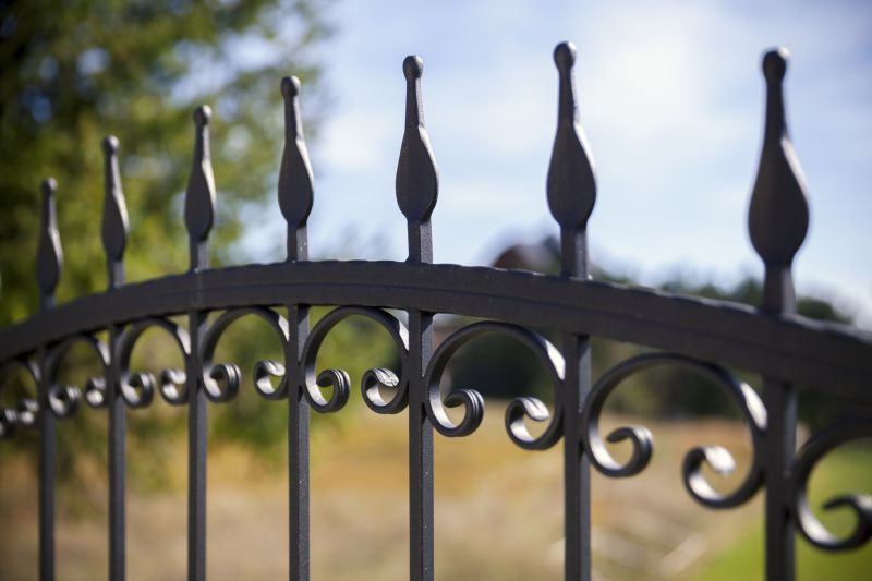Black Iron Fence Installation in Alpharetta, GA