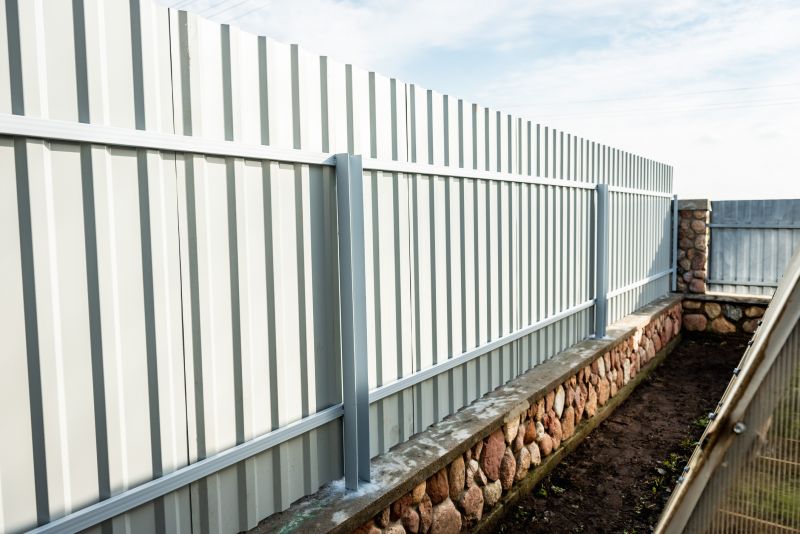 Black Metal Fence Installation in Kansas City, MO