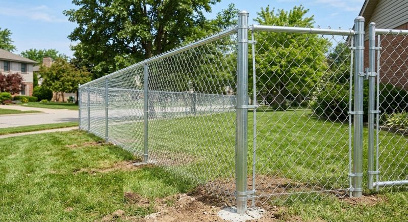 Chain Link Gate Installation in Roseville, CA