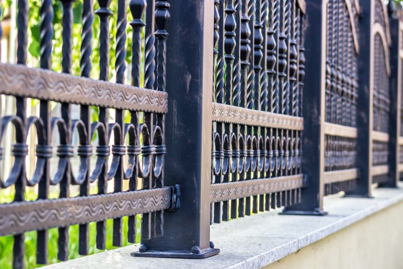 Custom Iron Fence Installation in Alpharetta, GA