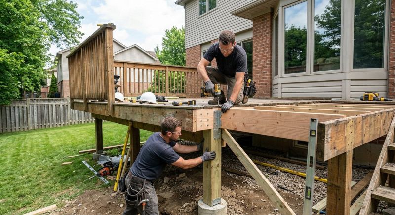 Deck Beam Replacement in Seattle, WA