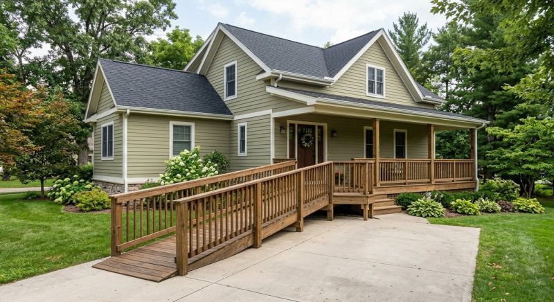 Deck Ramp Installation in Kansas City, KS