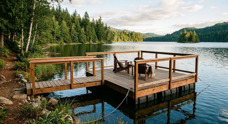 Floating Deck Installation in Fairfield County, CT