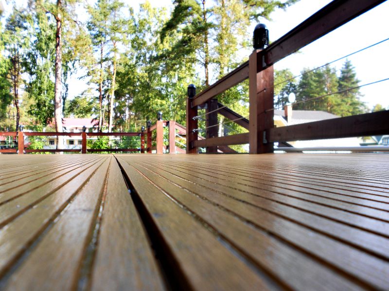 Floating Deck Installation in Boston, MA