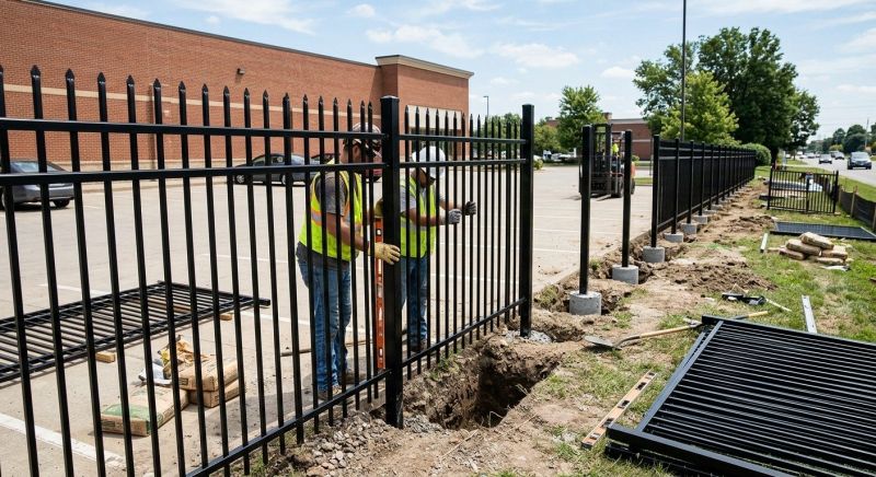 Graveyard Fence Installation in Littleton, CO