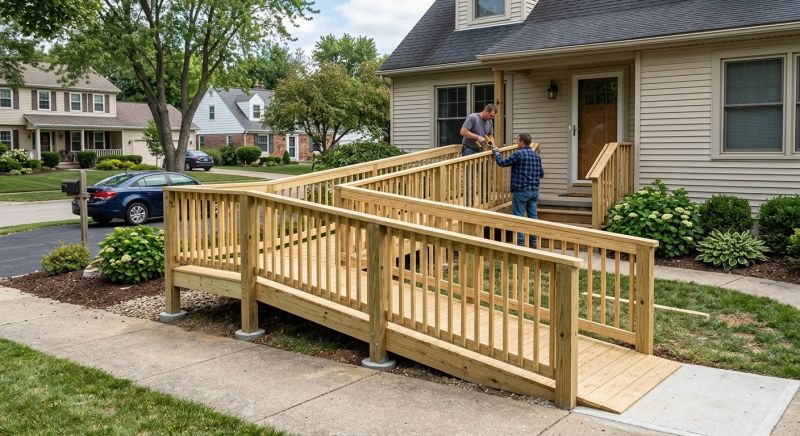 Handicap Ramp Installation in Kansas City, KS