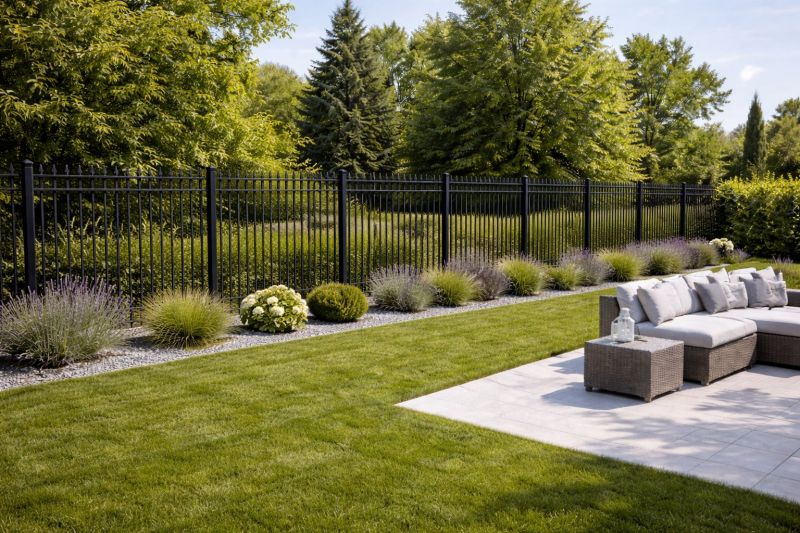 Iron Fence Construction in Alpharetta, GA