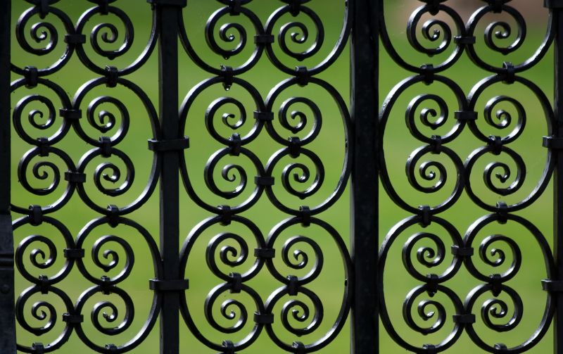 Metal Fence Detail