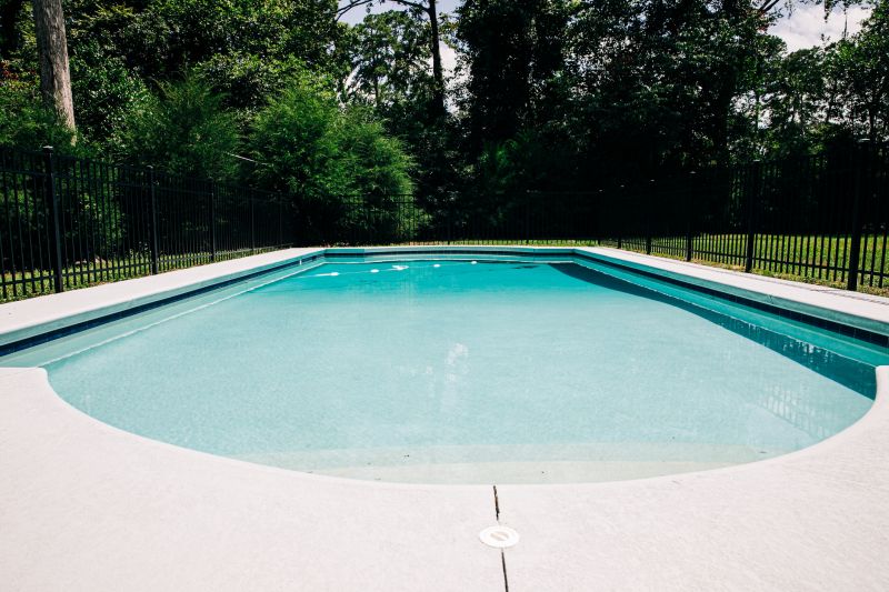 Metal Pool Fence Installation in Des Moines, IA