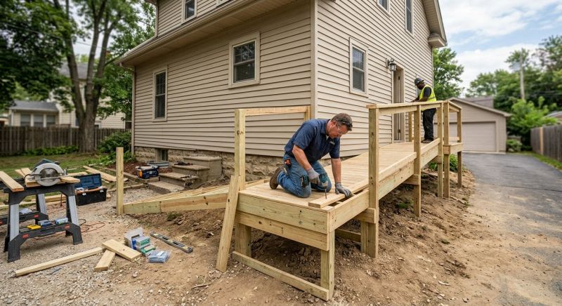 Mobility Ramp Construction in Wilmington, NC