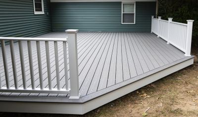 Pine Deck Installation in Worcester, MA