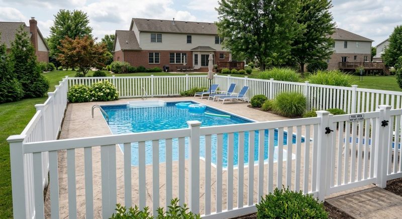 Pvc Pool Fence Installation in Pearland, TX