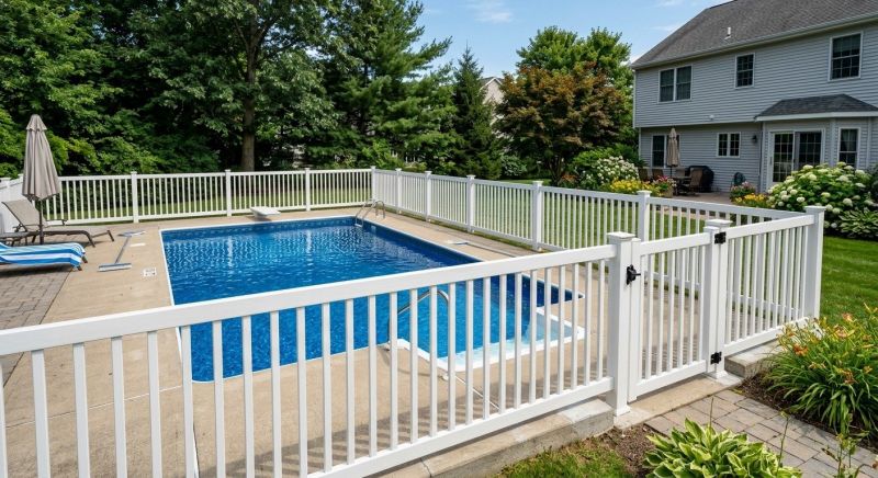 Pvc Pool Fence Installation in Grand Rapids, MI
