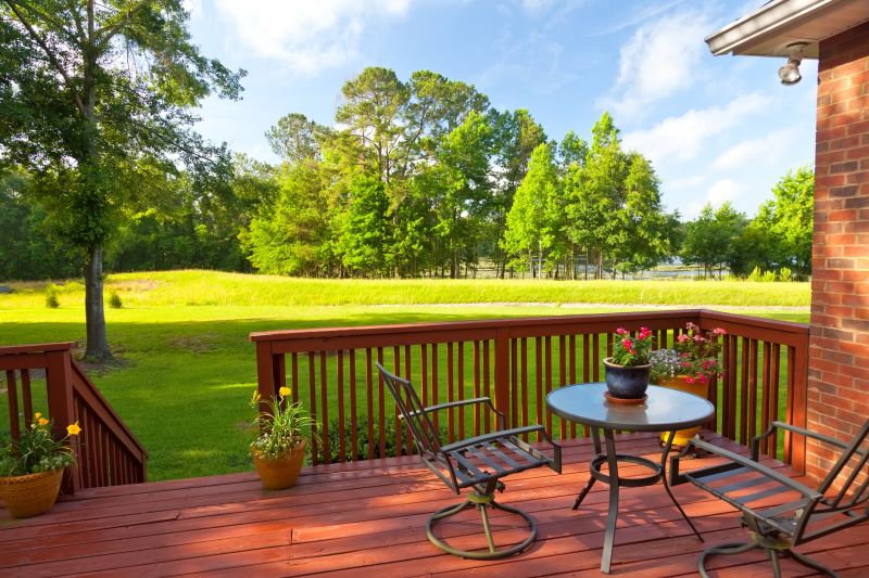 Redwood Deck Installation in Redmond, WA