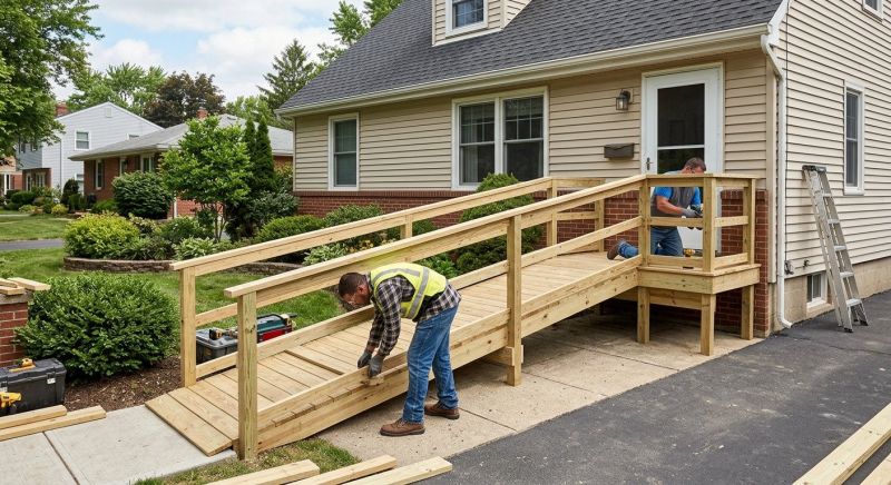 Residential Ramp Installation in Wilmington, NC