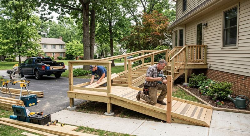 Residential Ramp Installation in Kansas City, KS