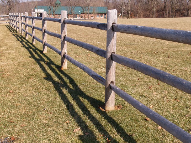 Rustic Fence Installation in Pearland, TX