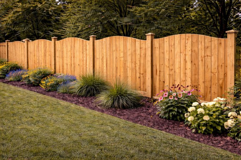 Scalloped Fence Installation in Sacramento, CA