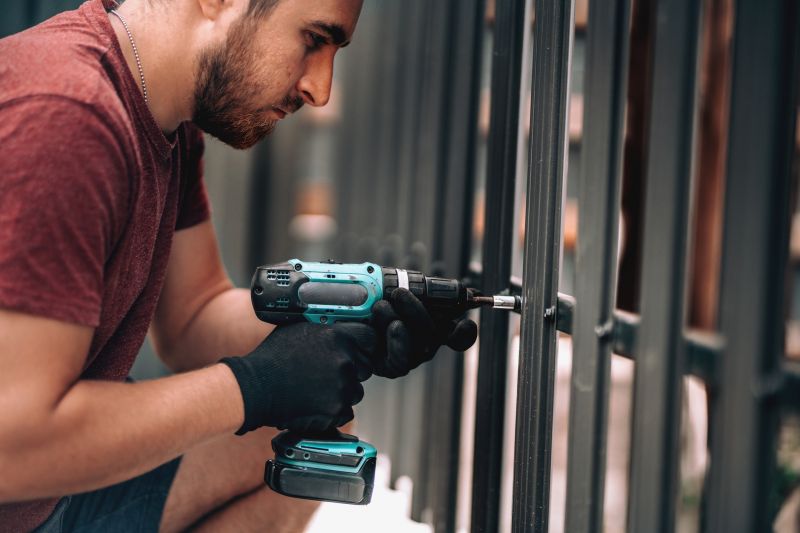 Steel Fence Construction in Alpharetta, GA