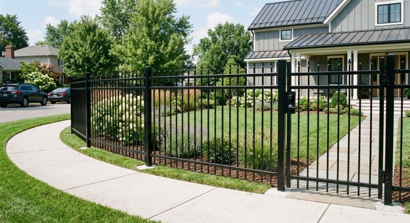 Steel Fence Replacement in Des Moines, IA