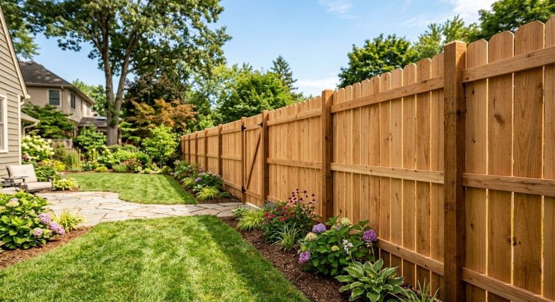 Treated Fence Installation in Roseville, CA