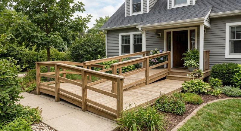 Wheelchair Ramp Construction in Wilmington, NC