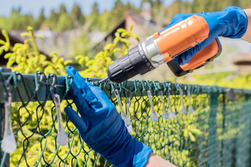 Wire Mesh Fence Installation in Pearland, TX
