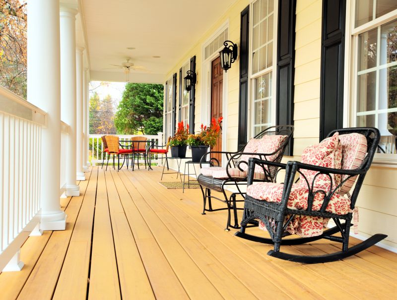 Wood Porch Construction in Boston, MA