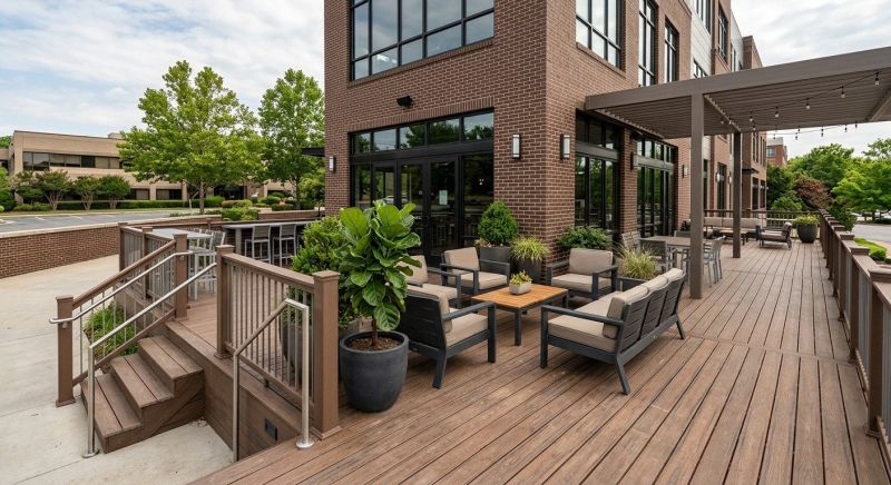 Wooden Patio Installation in Fairfield County, CT